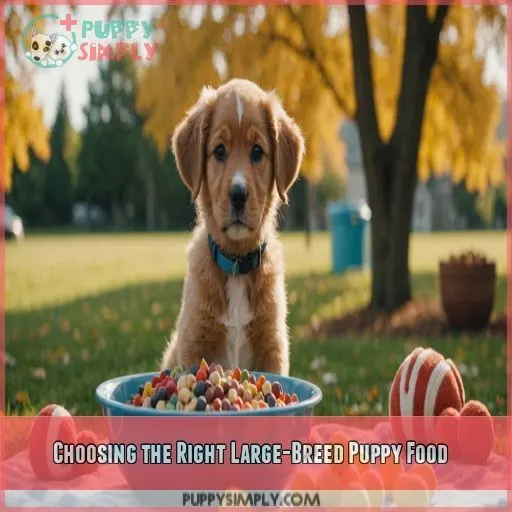 Choosing the Right Large-Breed Puppy Food