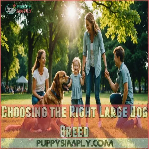 Choosing the Right Large Dog Breed