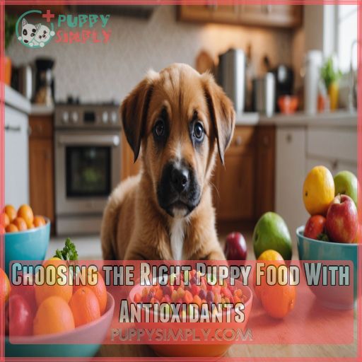 Choosing the Right Puppy Food With Antioxidants