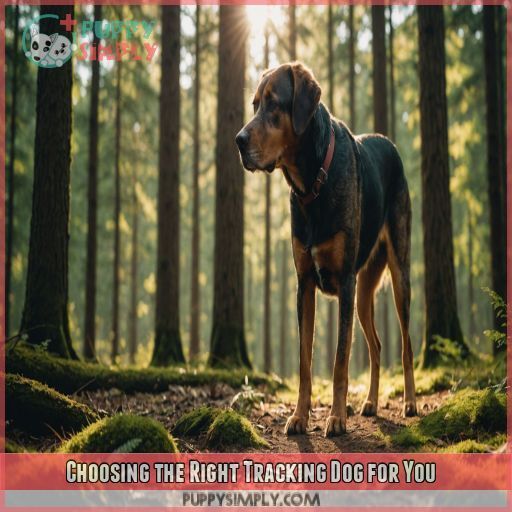 Choosing the Right Tracking Dog for You