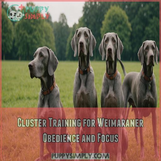 Cluster Training for Weimaraner Obedience and Focus