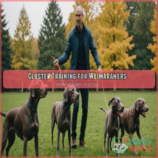 Cluster Training for Weimaraners