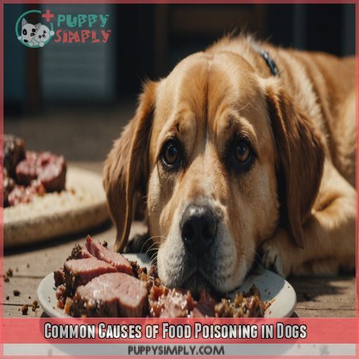 Common Causes of Food Poisoning in Dogs