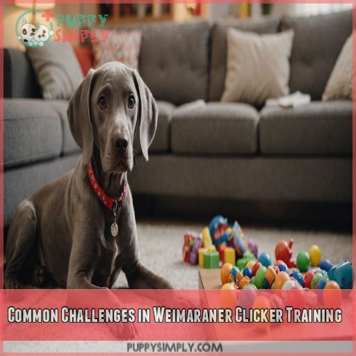 Common Challenges in Weimaraner Clicker Training