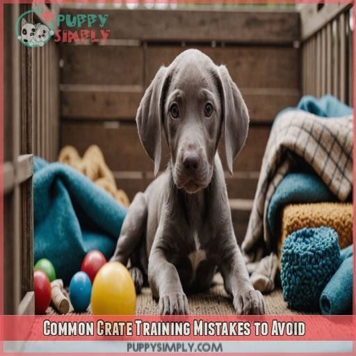 Common Crate Training Mistakes to Avoid