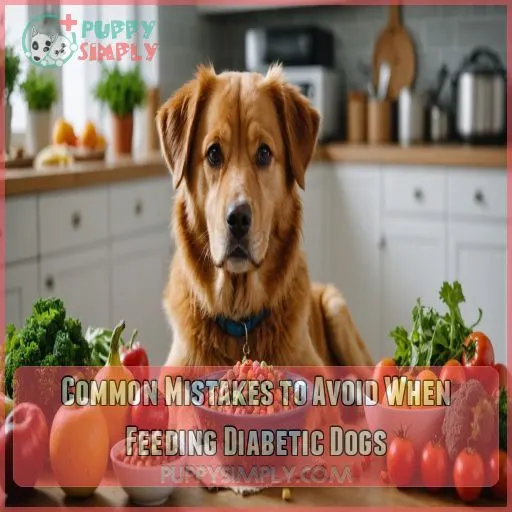 Common Mistakes to Avoid When Feeding Diabetic Dogs