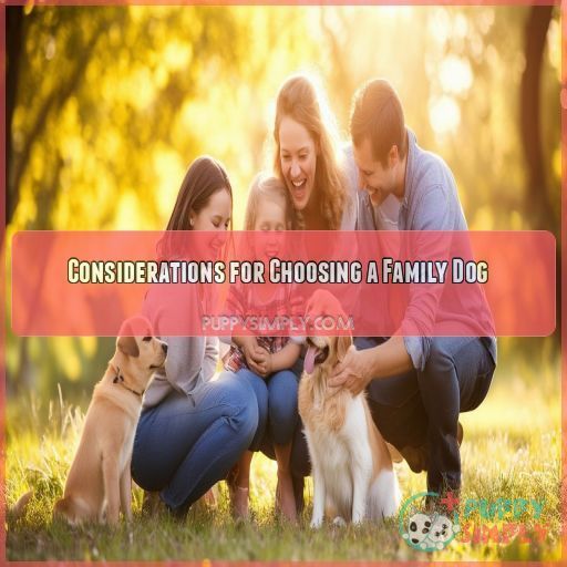 Considerations for Choosing a Family Dog