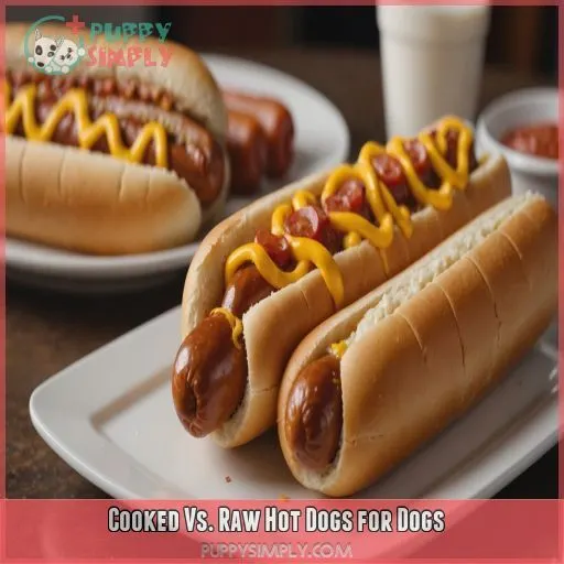 Cooked Vs. Raw Hot Dogs for Dogs