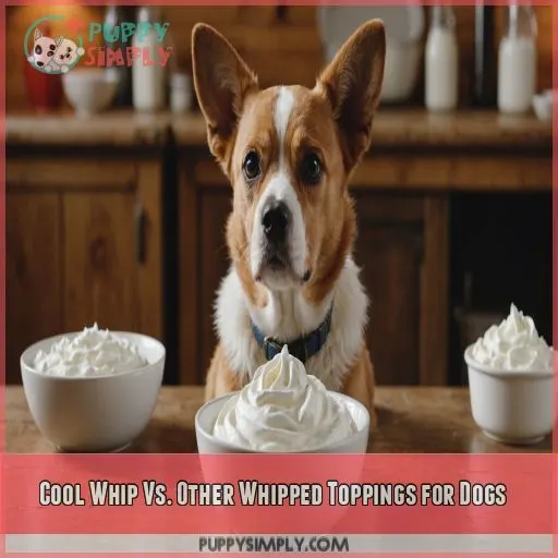 Cool Whip Vs. Other Whipped Toppings for Dogs