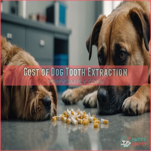 Cost of Dog Tooth Extraction