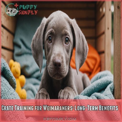 Crate Training for Weimaraners: Long-Term Benefits