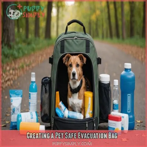 Creating a Pet Safe Evacuation Bag