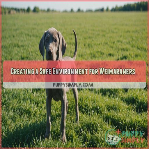 Creating a Safe Environment for Weimaraners