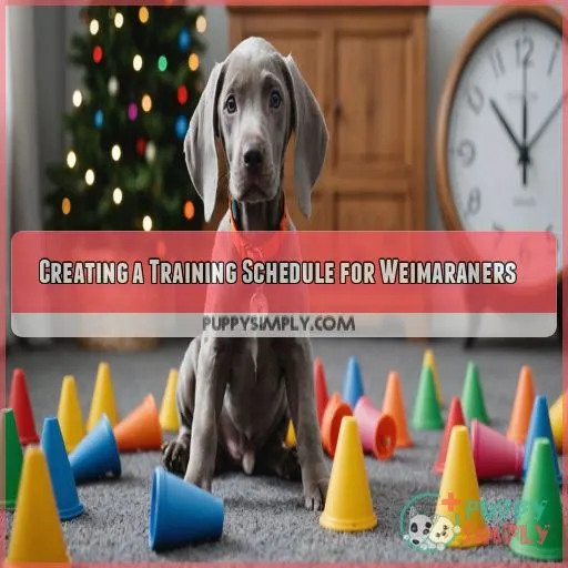 Creating a Training Schedule for Weimaraners