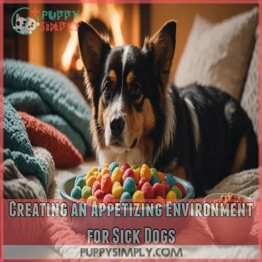 Creating an Appetizing Environment for Sick Dogs