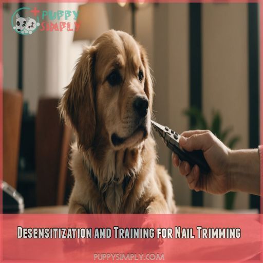 Desensitization and Training for Nail Trimming