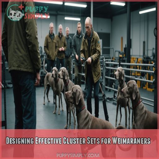 Designing Effective Cluster Sets for Weimaraners