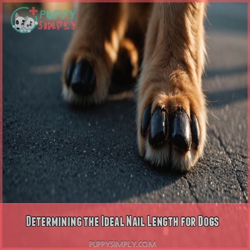 Determining the Ideal Nail Length for Dogs