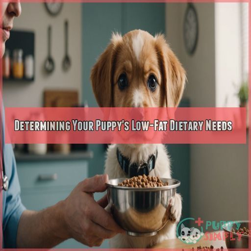 Determining Your Puppy's Low-Fat Dietary Needs Determining Your Puppy's Low-Fat Dietary Needs