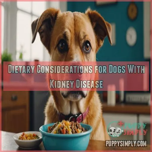 Dietary Considerations for Dogs With Kidney Disease