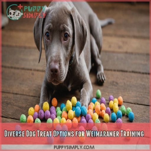 Diverse Dog Treat Options for Weimaraner Training