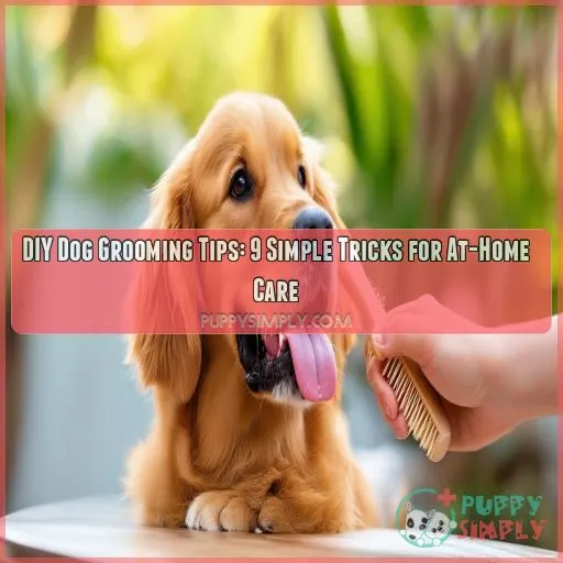 DIY dog grooming tips