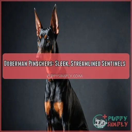 Doberman Pinschers: Sleek, Streamlined Sentinels