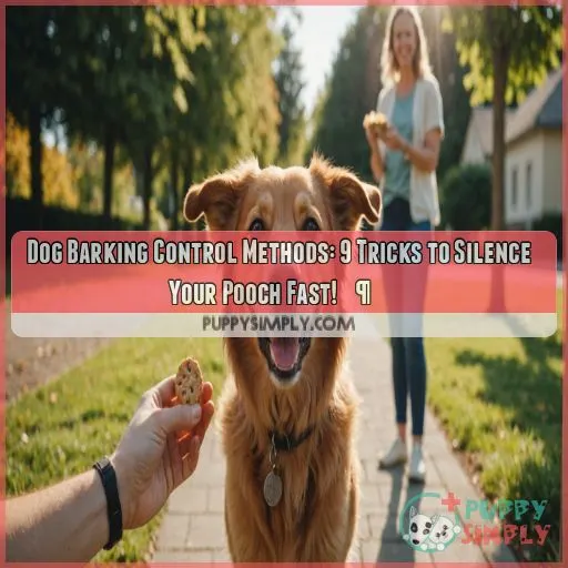 Dog barking control methods