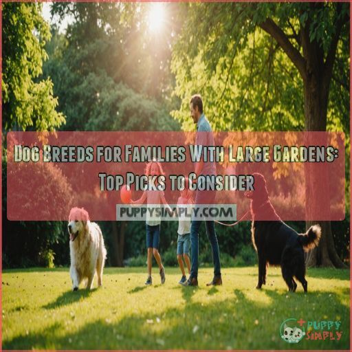 Dog breeds for families with large gardens Dog breeds for families with large gardens