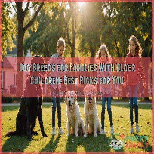 Dog breeds for families with older children Dog breeds for families with older children
