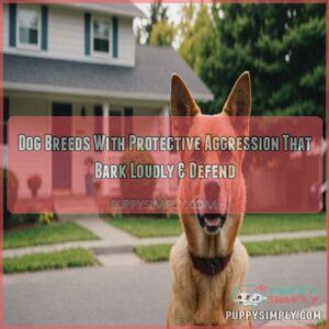 Dog breeds with protective aggression that bark