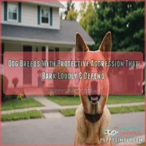 Dog breeds with protective aggression that bark