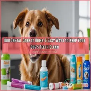 Dog dental care at home