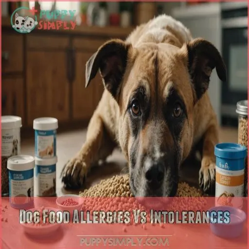 Dog Food Allergies Vs Intolerances