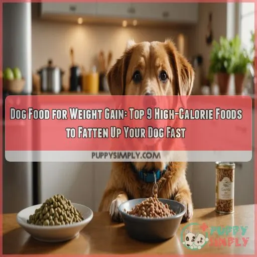 dog food for weight gain