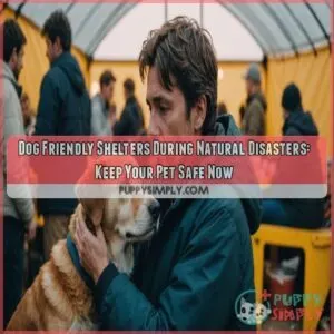 Dog friendly shelters during natural disasters