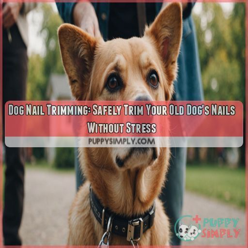 Dog nail trimming: how to do it when my dog is old Dog nail trimming: how to do it when my dog is old
