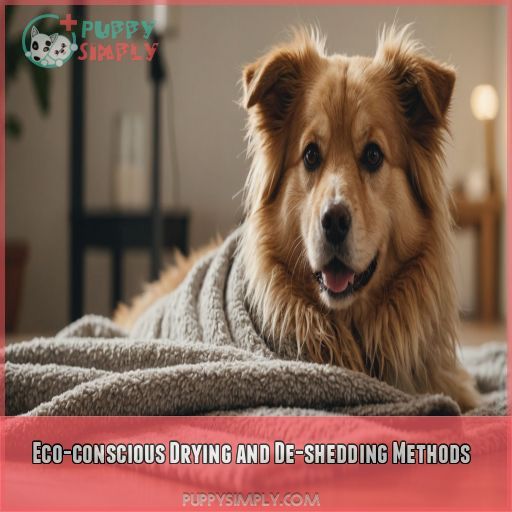 Eco-conscious Drying and De-shedding Methods