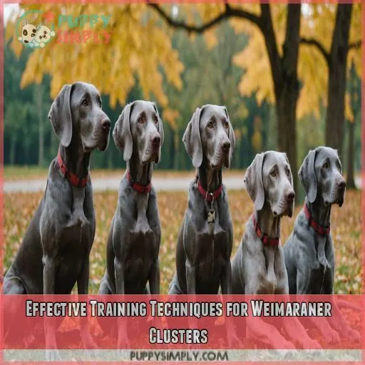 Effective Training Techniques for Weimaraner Clusters