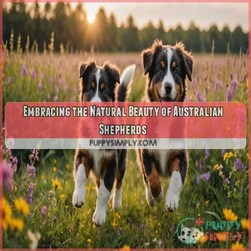 Embracing the Natural Beauty of Australian Shepherds