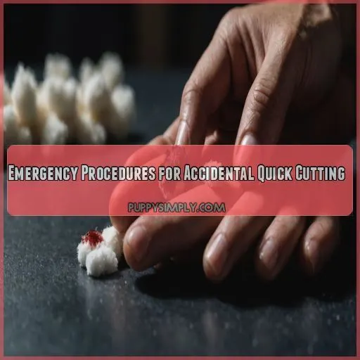 Emergency Procedures for Accidental Quick Cutting