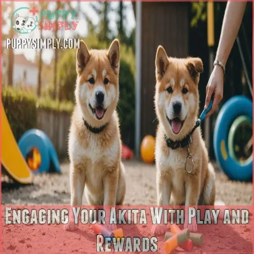 Engaging Your Akita With Play and Rewards