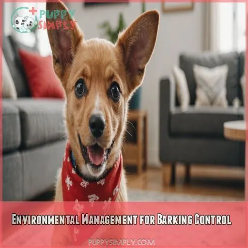 Environmental Management for Barking Control