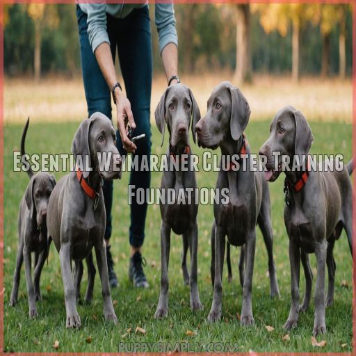 Essential Weimaraner Cluster Training Foundations