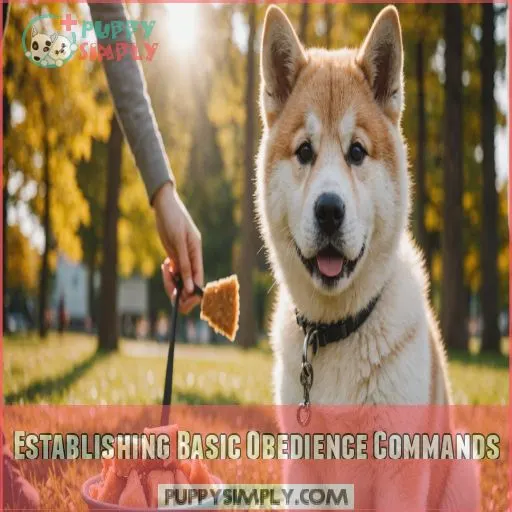 Establishing Basic Obedience Commands