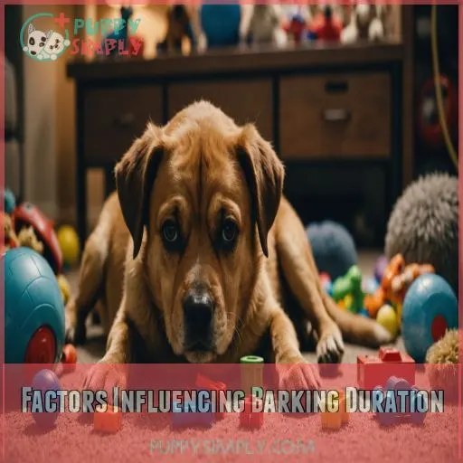 Factors Influencing Barking Duration