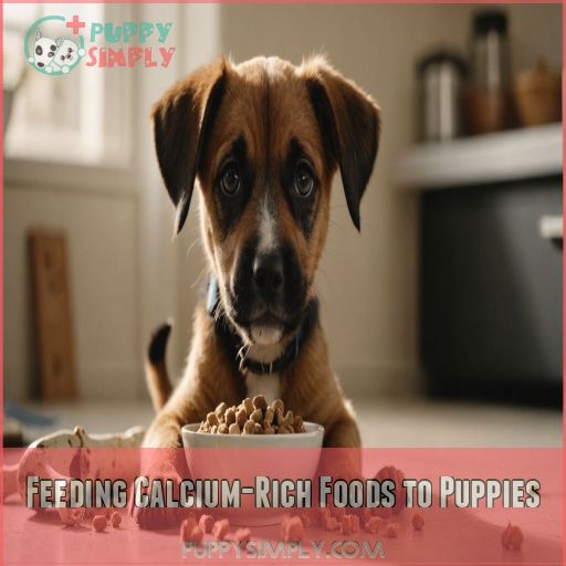 Feeding Calcium-Rich Foods to Puppies