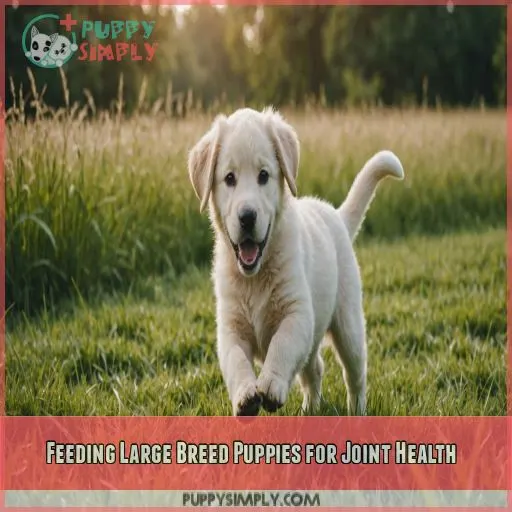 Feeding Large Breed Puppies for Joint Health