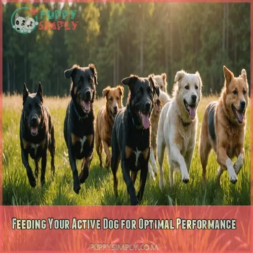 Feeding Your Active Dog for Optimal Performance