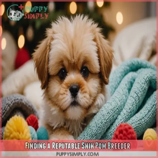 Finding a Reputable Shih Pom Breeder